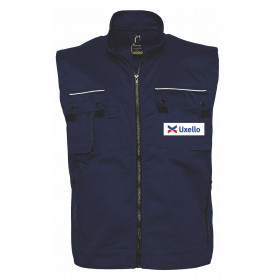 Gilet ZENITH multipoches marine