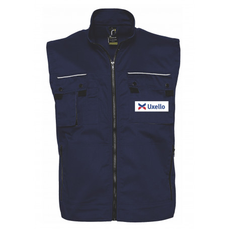 Gilet ZENITH multipoches marine