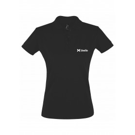 Polo femme noir